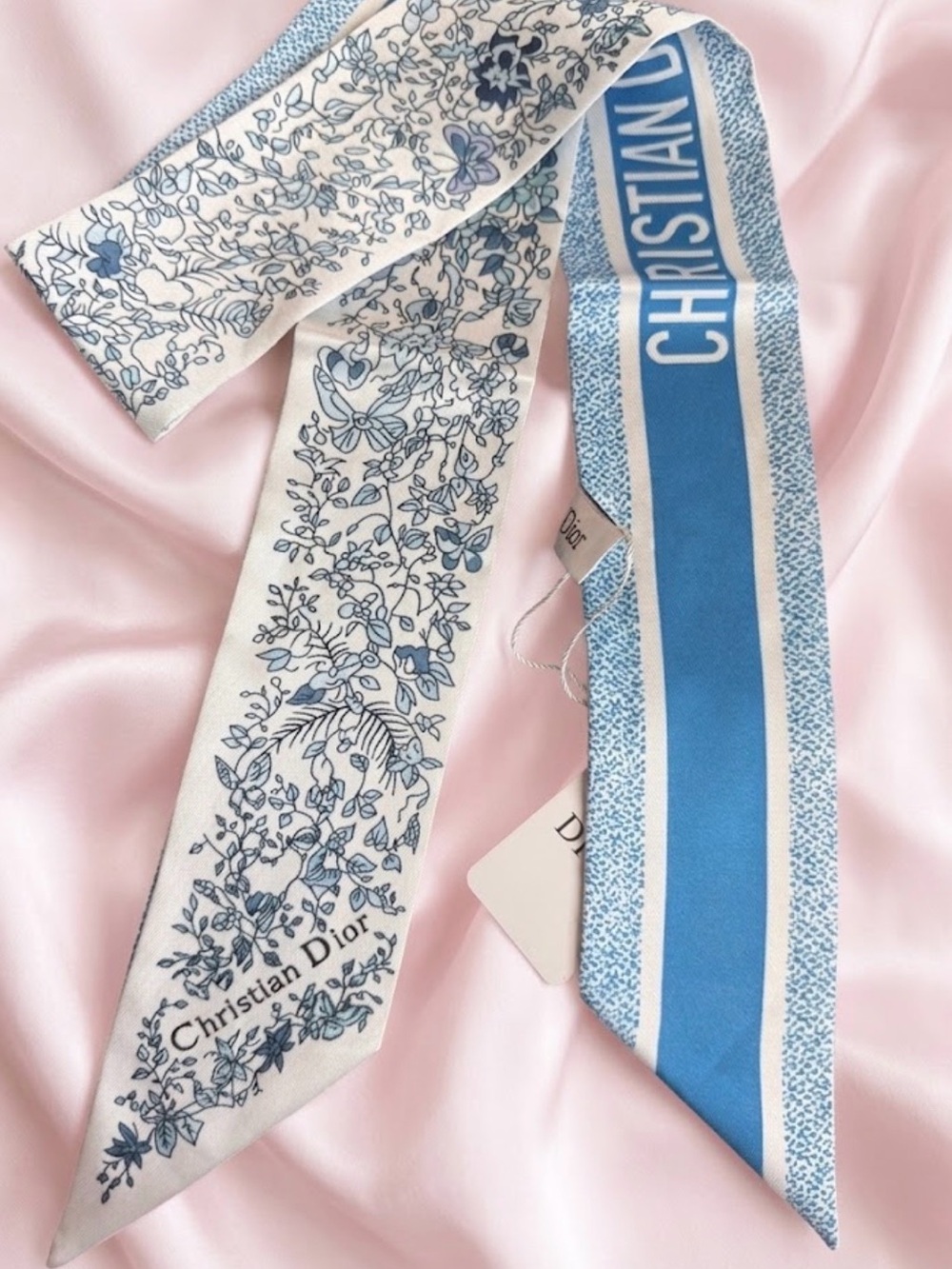 Dior Mitzah Scarf 100% Silk Mew GWP AMAZING with tag